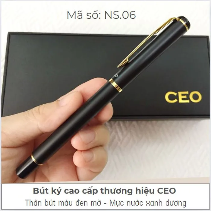 Bút Ký Cao Cấp Đen Xịn NS.06