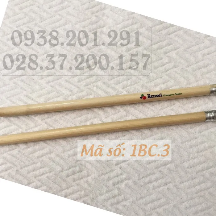 Bút chì in logo công ty giá rẻ - MS 1BC.3