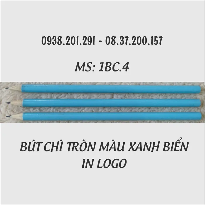 Bút chì in logo công ty giá rẻ - MS 1BC.4