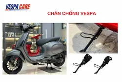 Chân chống vespa bị nghiêng? Giá chân chống vespa?