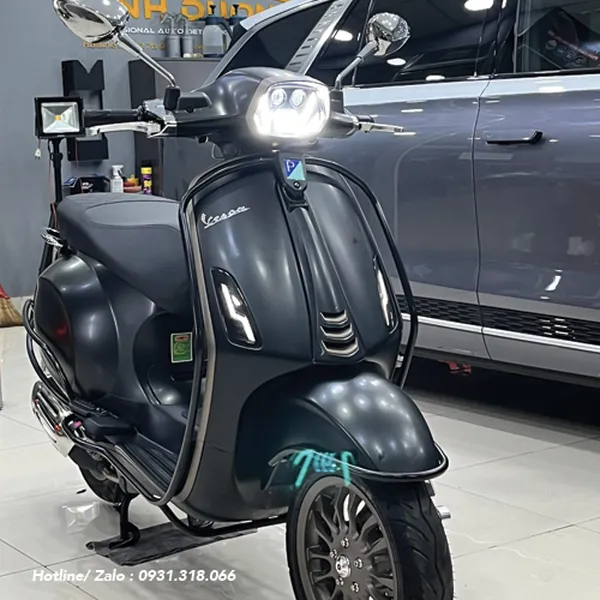 Đèn pha led tun V2 Vespa Sprint