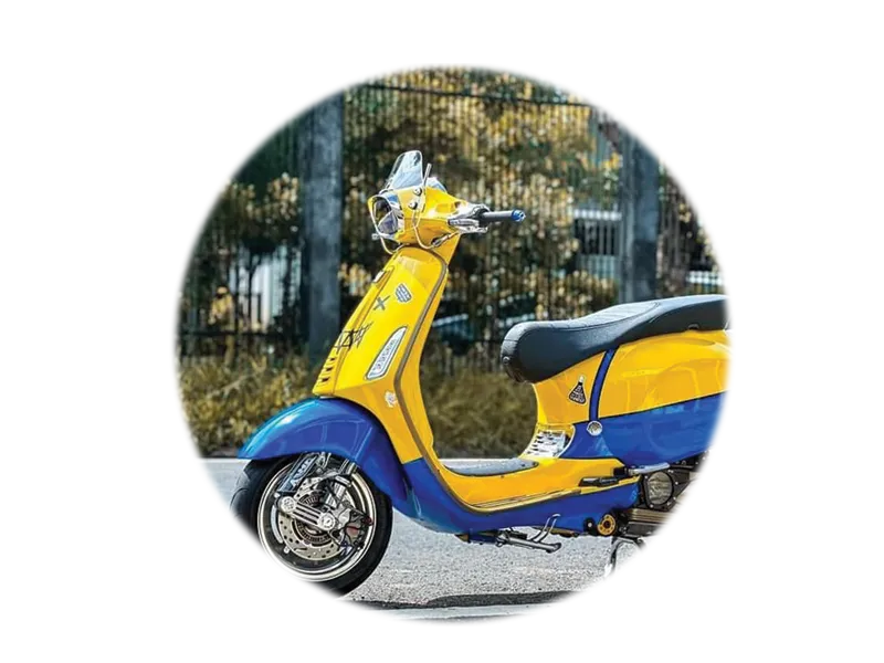 SƠN ĐỔI MÀU XE VESPA