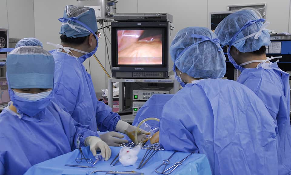 Phòng phẫu thuật nội soi