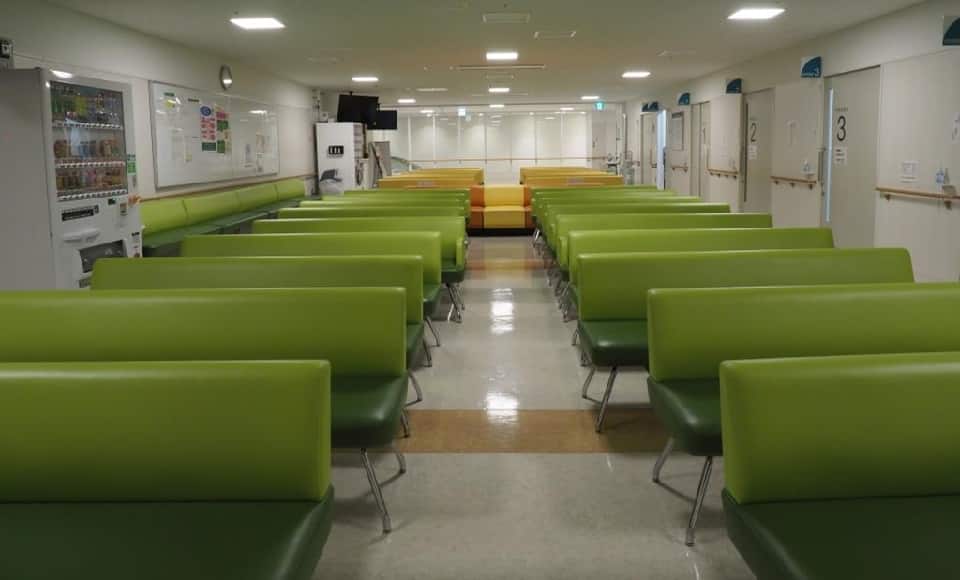 Không gian chờ cho bệnh nhân ngoại trú