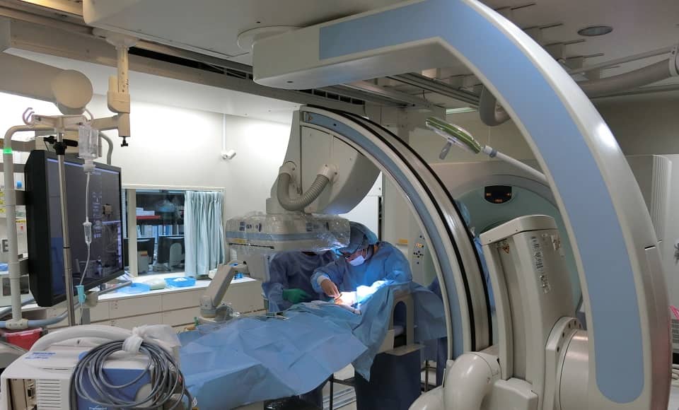 Phòng chụp CT mạch máu