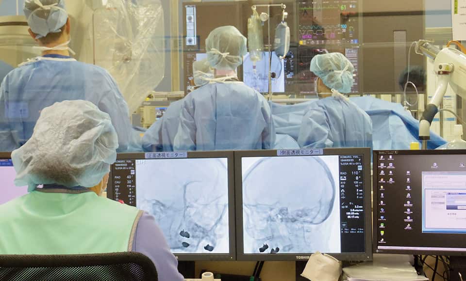 Phòng điều trị thuyên tắc não