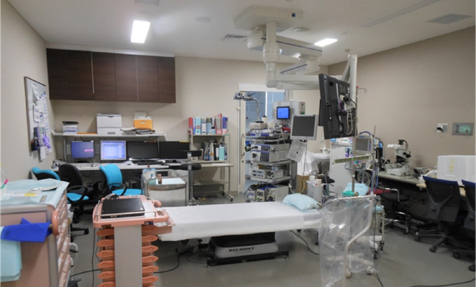 Phòng nội soi điều trị tổn thương đại tràng