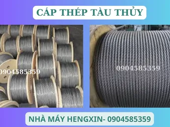 CÁP THÉP – GIẢI PHÁP TỐI ƯU CHO NGÀNH CÔNG NGHIỆP ĐÓNG TÀU THỦY