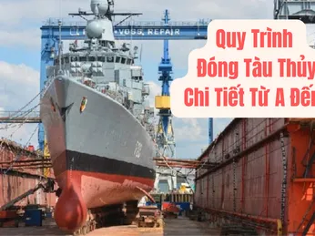 Quy Trình Đóng Tàu Thủy Chi Tiết Từ A Đến Z