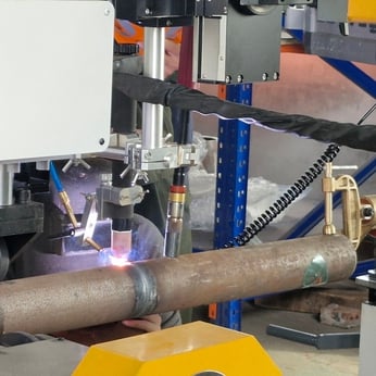 Máy hàn ống tự động TIG/MIG cho ống thép và inox