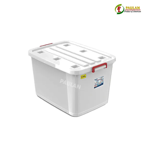 Thùng nhựa Vuông Paulan 120L