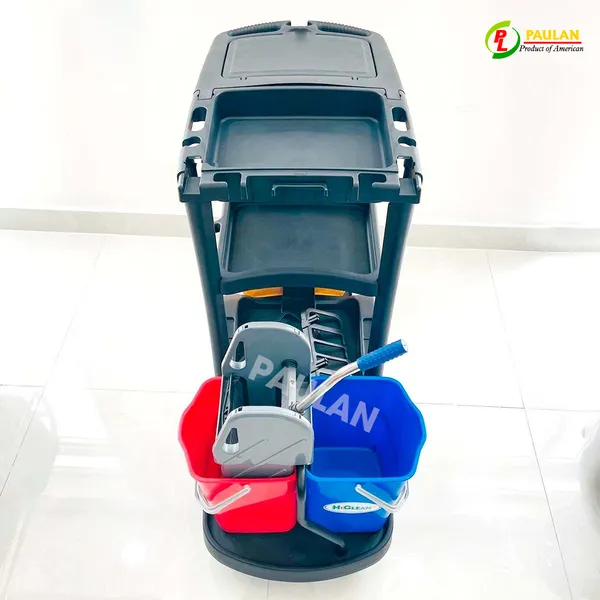 Xe Đẩy Buồng Phòng Khách Sạn Paulan HC-180C