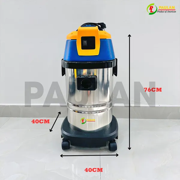 Máy hút bụi Paulan KF130 1800W (thùng inox)