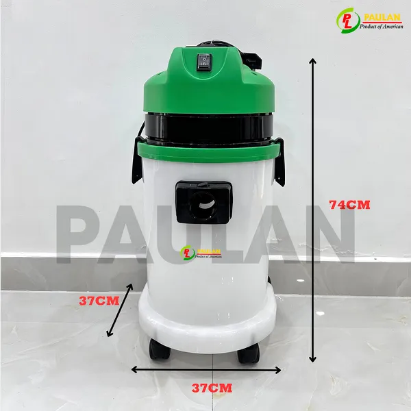 Máy hút bụi Paulan KF130 thùng nhựa (Green)