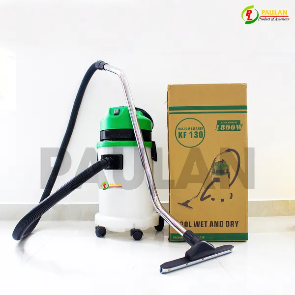 Máy hút bụi Paulan KF130 thùng nhựa (Green)
