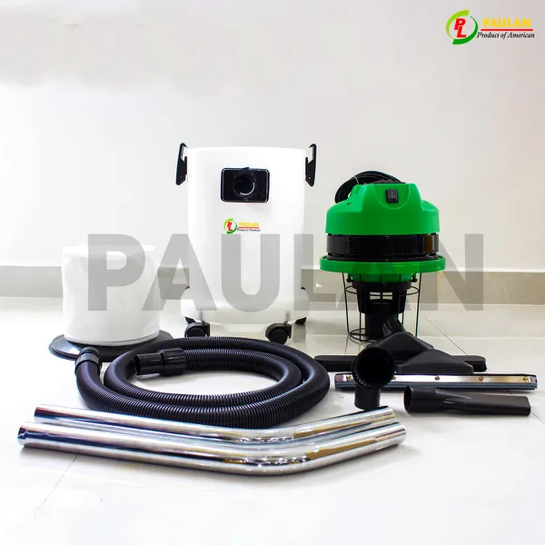 Máy hút bụi Paulan KF130 thùng nhựa (Green)