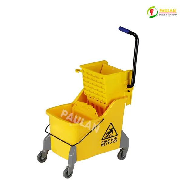 Xe vắt nước lau nhà 1 xô Paulan HC090