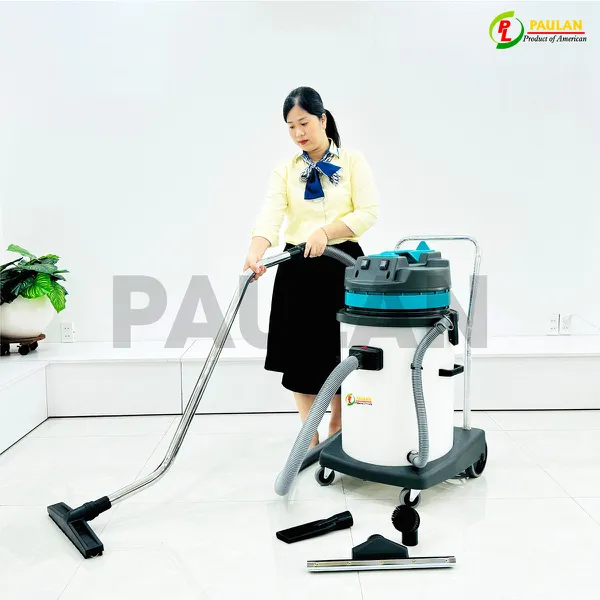 Máy hút bụi công nghiệp Paulan KF70B Thùng Nhựa