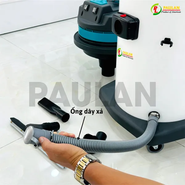 Máy hút bụi công nghiệp Paulan KF70B Thùng Nhựa
