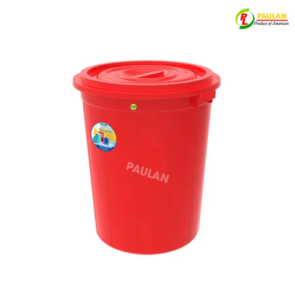 Thùng Nhựa Tròn 220L