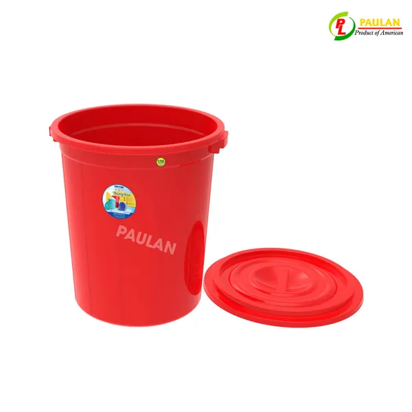 Thùng Nhựa Tròn 120L