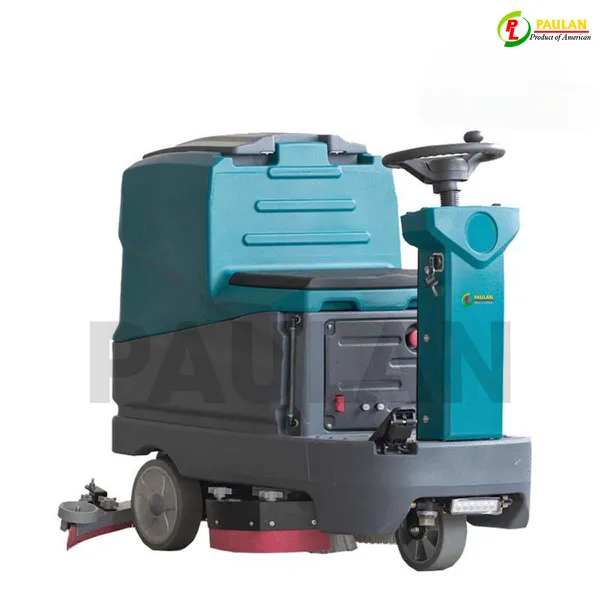 Máy chà sàn ngồi lái Paulan KF80A dùng bình