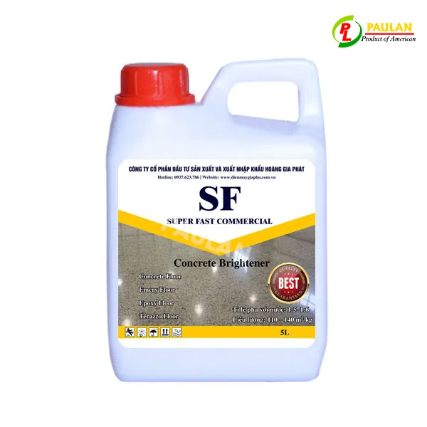 Hóa Chất Đánh Bóng Bê Tông SF 5kg Loại Tốt