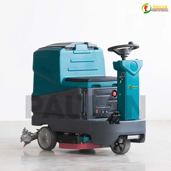 Máy chà sàn ngồi lái Paulan KF80 dùng bình