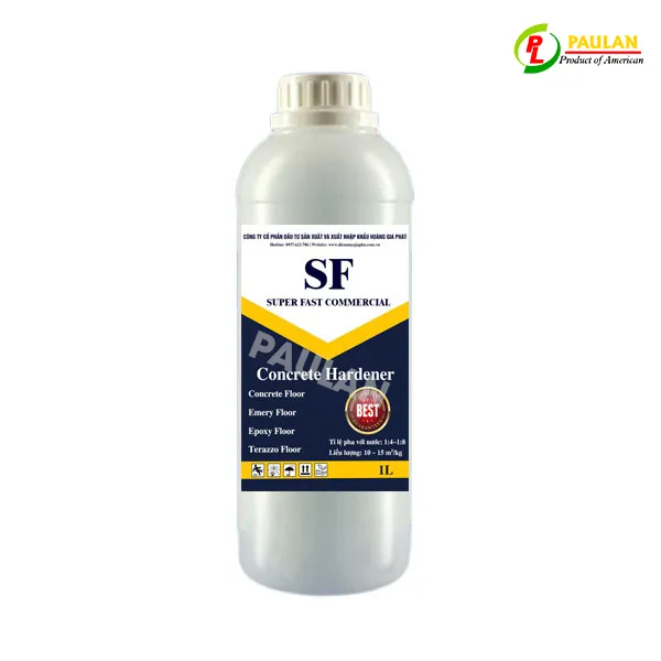 Hóa chất tăng độ cứng bê tông SF 1kg Loại Tốt