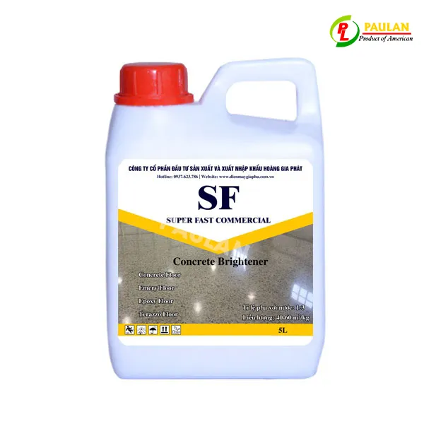 Hóa Chất Đánh Bóng Sàn Bê Tông SF 5kg