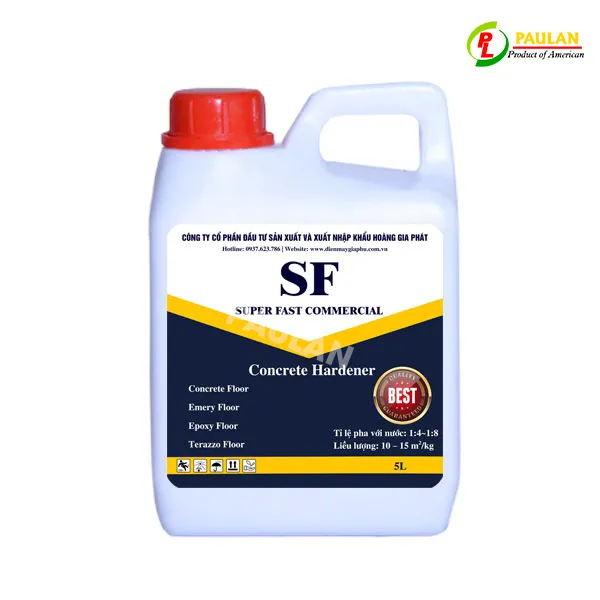 Hóa chất tăng độ cứng bê tông SF 5kg Loại Tốt