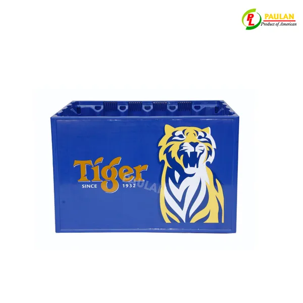 Két nhựa đựng bia Tiger lớn