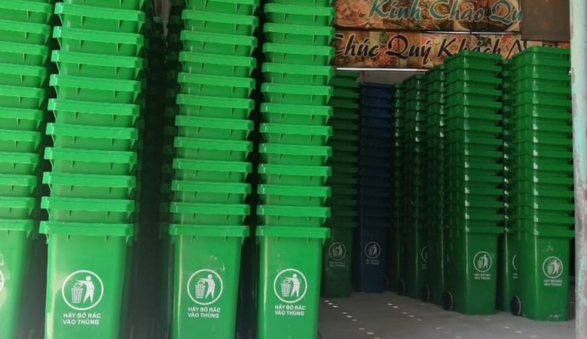 Top 5 mẫu thùng rác xanh chính hãng – giá tốt nhất 2026