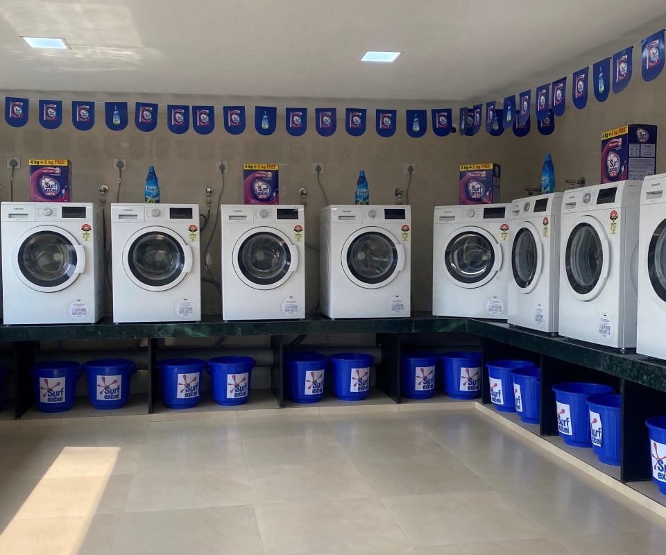 Laundry service at 39D Hang Hanh near Hoan Kiem Lake