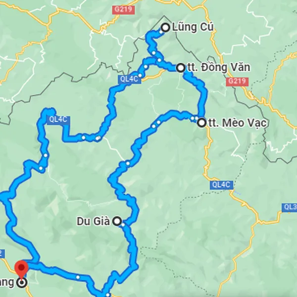 Tour Hà Giang 5 Ngày 4 Đêm - Ô tô