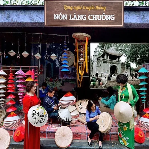Bat Trang, Incense & hat macking village full day