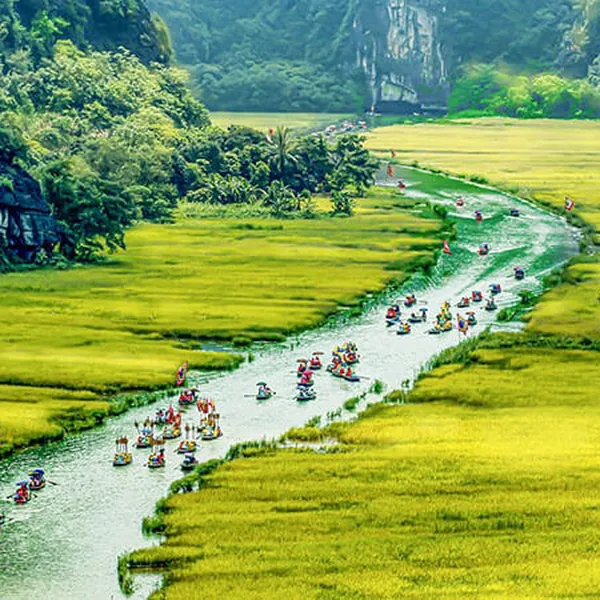 HOA LU – TRANG AN – MUA CAVE – CUC PHUONG NATIONAL PARK 2 DAYS 1