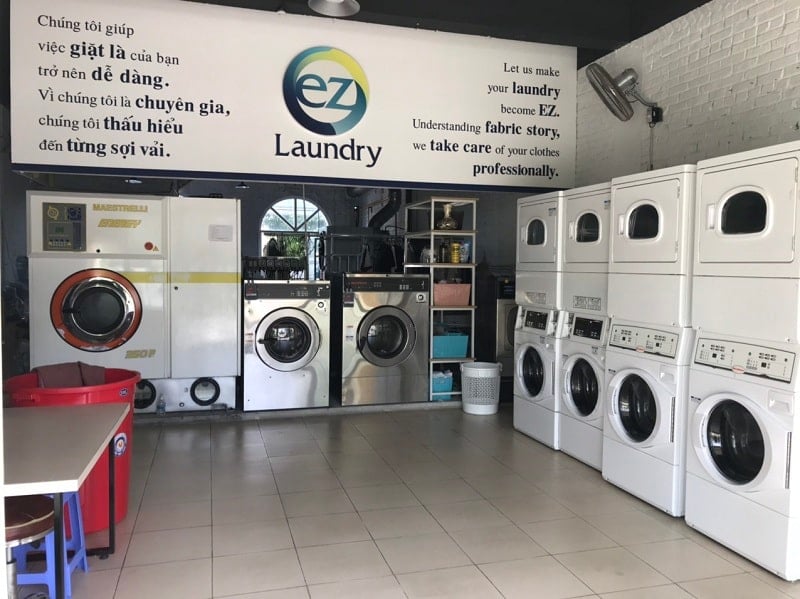 Laundry service at 40 Bat Dan Hanoi