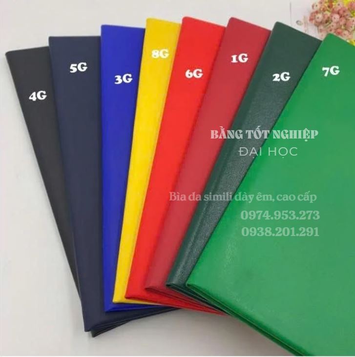 Màu sắc bìa bằng tốt nghiệp đại học in logo tên trường giá rẻ Màu sắc bìa bằng tốt nghiệp đại học in logo tên trường giá rẻ