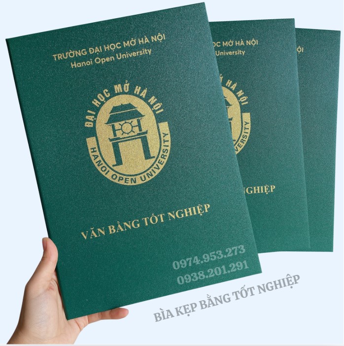 Bìa kẹp bằng tốt nghiệp A4 in logo trường đẹp giá rẻ lấy liền Bìa kẹp bằng tốt nghiệp A4 in logo trường đẹp giá rẻ lấy liền