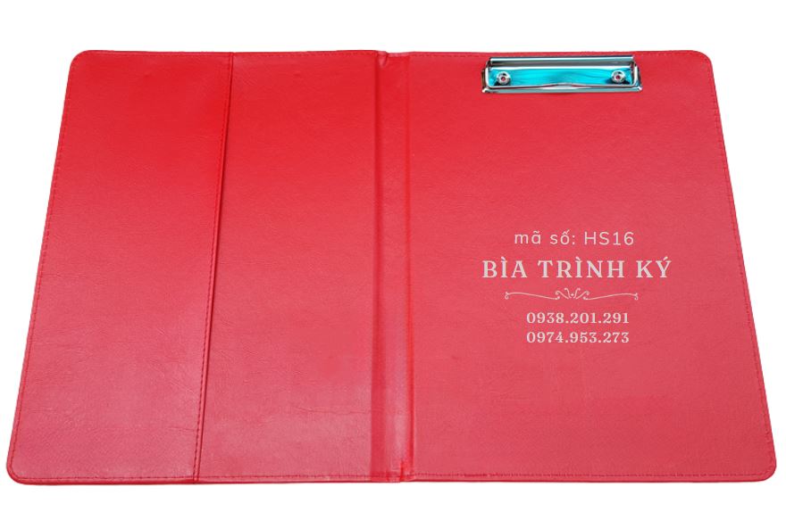Bìa trình ký da simili A4 có nẹp kim loại cao cấp đẹp Bìa trình ký da simili A4 có nẹp kim loại cao cấp đẹp