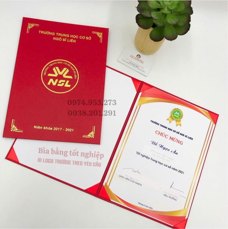 In bìa bằng tốt nghiệp A4 giá rẻ đẹp giao gấp In bìa bằng tốt nghiệp A4 giá rẻ đẹp giao gấp