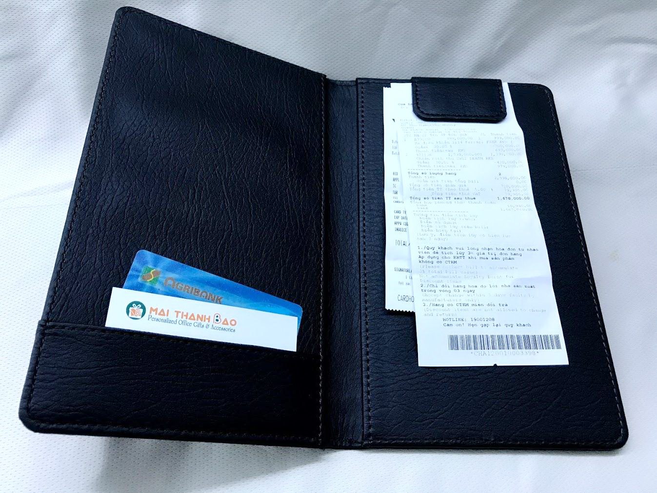 Bìa kẹp bill tính tiền thanh toán thối tiền cho khách order đẹp da giá rẻ hcm Bìa kẹp bill tính tiền thanh toán thối tiền cho khách order đẹp da giá rẻ hcm