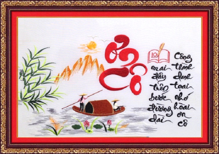 Tranh trưng bày tặng thầy cô ý nghĩa Tranh trưng bày tặng thầy cô ý nghĩa