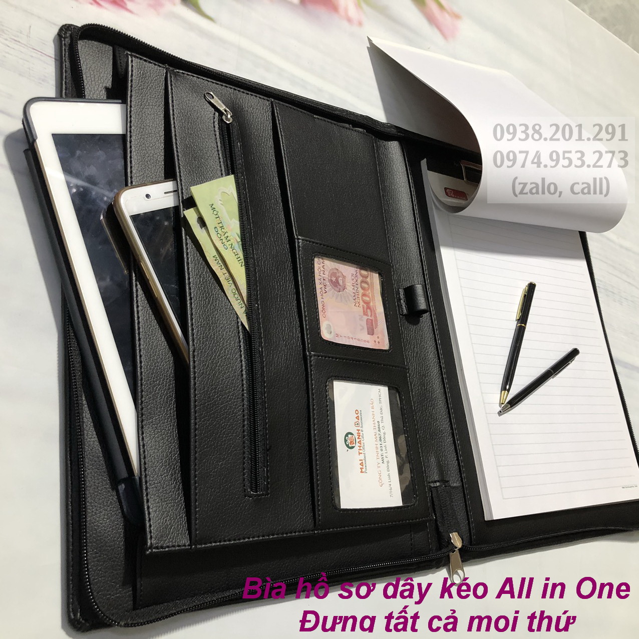 Bìa hồ sơ da đẹp sang xịn có dây kéo khóa simili cao cấp đựng tài liệu văn phòng lãnh đạo Bìa hồ sơ da đẹp sang xịn có dây kéo khóa simili cao cấp đựng tài liệu văn phòng lãnh đạo