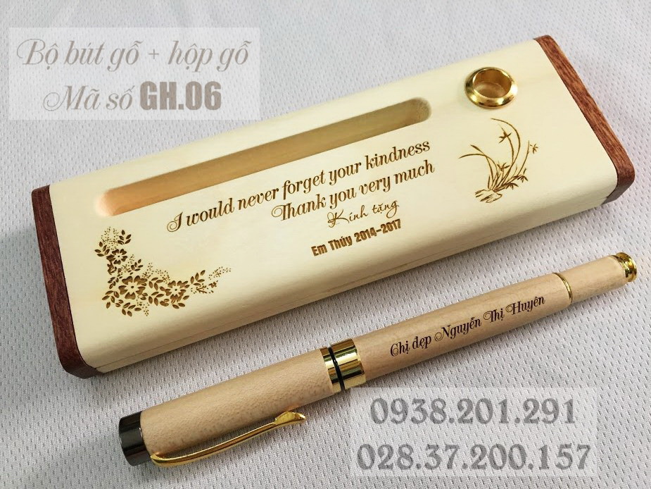 Sử dụng bút gỗ khắc tên mang đến giá trị thiết thực Sử dụng bút gỗ khắc tên mang đến giá trị thiết thực