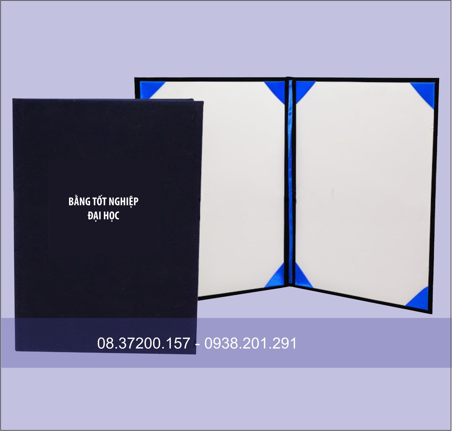 Bìa bằng tốt nghiệp đại học, cao đẳng, trung học với nhiều màu sắc, kiểu dáng, in theo yêu cầu Bìa bằng tốt nghiệp đại học, cao đẳng, trung học với nhiều màu sắc, kiểu dáng, in theo yêu cầu