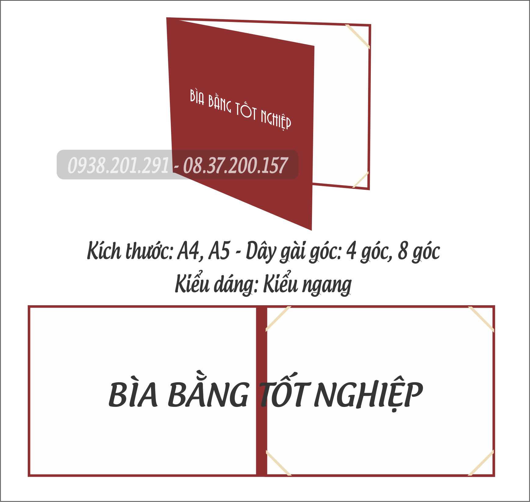 Bìa bằng tốt nghiệp giả da màu đỏ in logo chiều ngang giá rẻ nhất tại TPHCM Bìa bằng tốt nghiệp giả da màu đỏ in logo chiều ngang giá rẻ nhất tại TPHCM