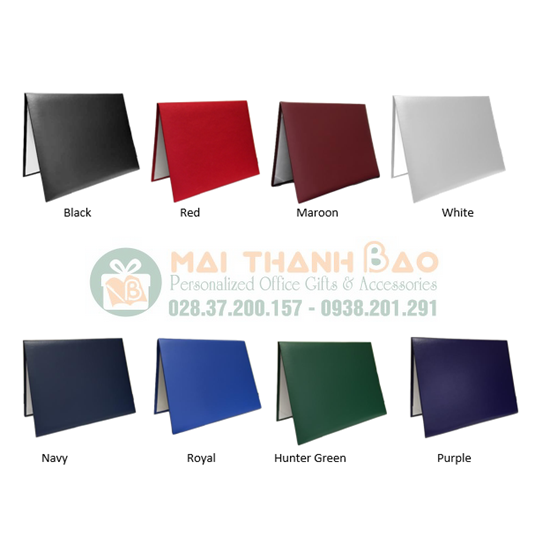 Bìa khen thưởng decal bìa cứng giả da simili bằng nhung cao cấp đẹp Bìa khen thưởng decal bìa cứng giả da simili bằng nhung cao cấp đẹp