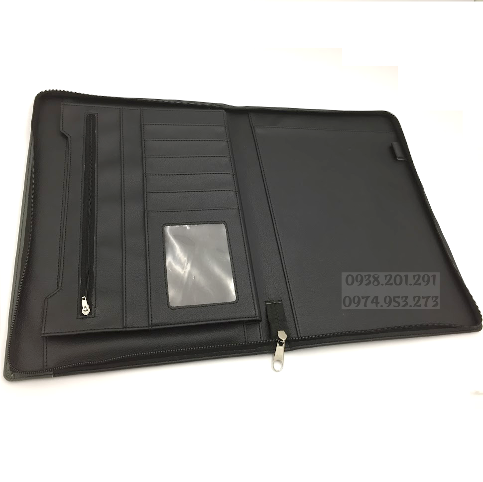 Bìa da đựng hồ sơ tài liệu hợp đồng có dây khóa kéo nhựa kinh doanh giá rẻ đẹp Bìa da đựng hồ sơ tài liệu hợp đồng có dây khóa kéo nhựa kinh doanh giá rẻ đẹp